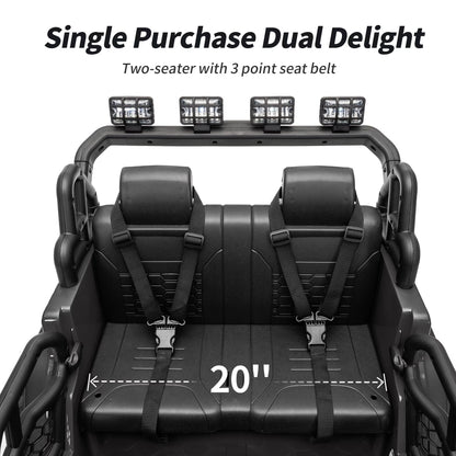 12V 7Ah Kids Ride on Truck - Remote, Bluetooth