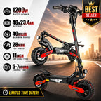 1200W Long Range Adult Electric Scooter