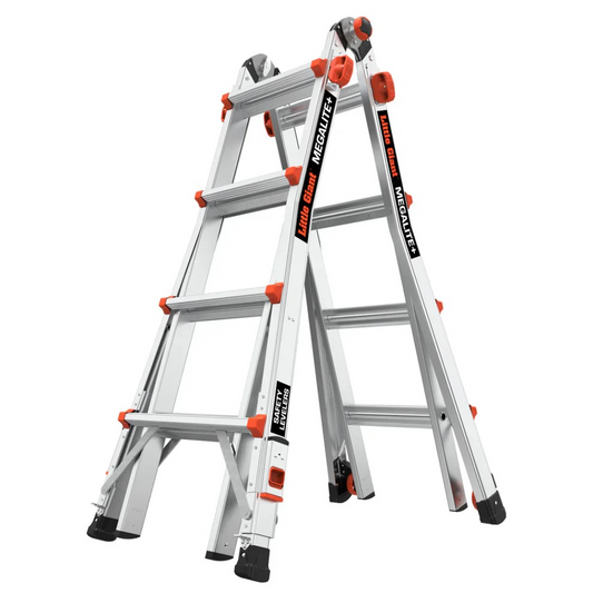 Load Capacity Telescoping Multi-Position Ladder
