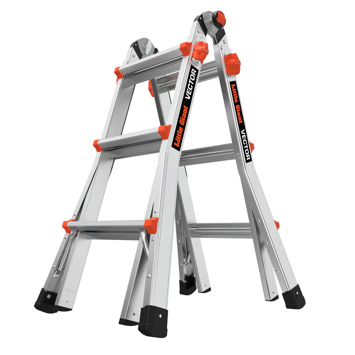 Load Capacity Telescoping Multi-Position Ladder