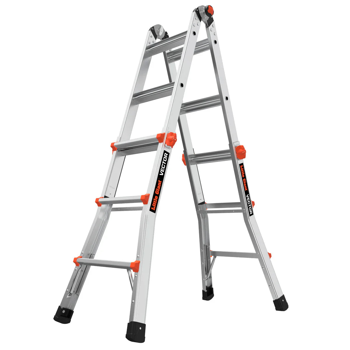Load Capacity Telescoping Multi-Position Ladder