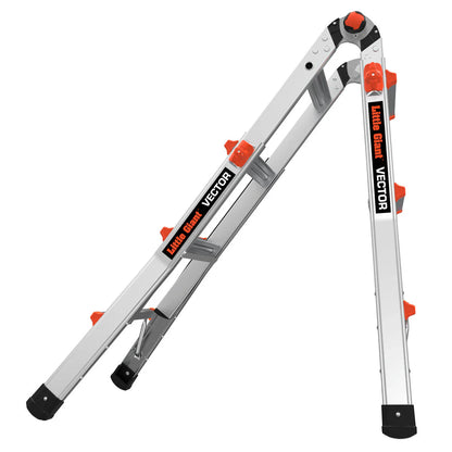 Load Capacity Telescoping Multi-Position Ladder