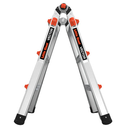 Load Capacity Telescoping Multi-Position Ladder
