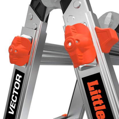 Load Capacity Telescoping Multi-Position Ladder