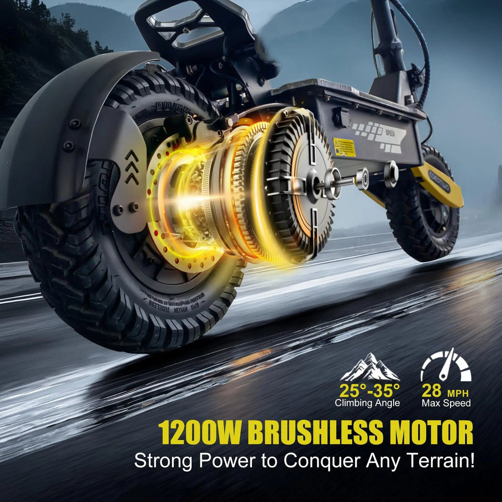 1200W Long Range Adult Electric Scooter