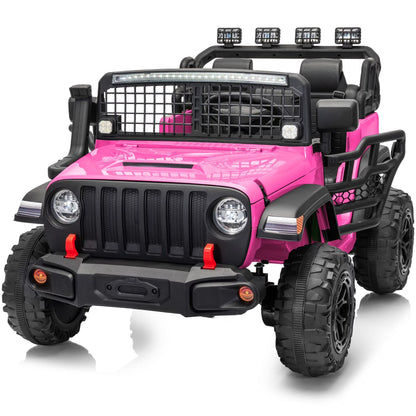 12V 7Ah Kids Ride on Truck - Remote, Bluetooth